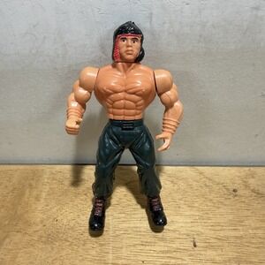 1980'S John Rambo Bootleg Action Figure Military Knockoff Vintage Coleco